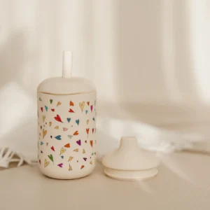 2 in 1 Drinkbeker met hartjes